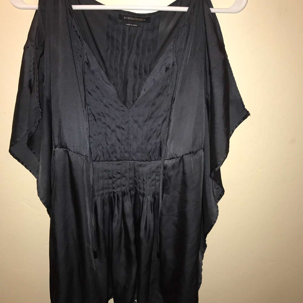 BCBG silk top